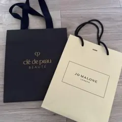 ショップ袋 2点セット clé de peau & JO MALONE