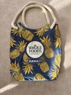 Whole Foods Market パイナップル エコバッグ　使用頻度1回
