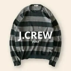 J.CREW カシミヤ混 ボーダー ニット