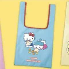 ちいかわ×サンリオキャラクターズ エコバッグ キティ ハチワレ