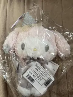 非売品 】サンリオ レトロ マイメロディ モノトーン ぬいぐるみ - メルカリ