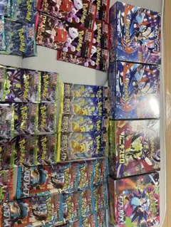 ポケモンカードシュリンク付きBOX レシート引退まとめ売り計4BOX＋49パック