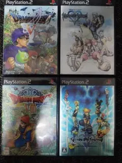 PS2ソフト4本セット ドラクエ5他3本 まとめ売り