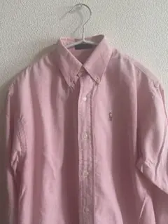 ラルフローレン ピンク 長袖シャツ