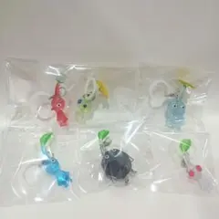 【最安値・即日発送】ピクミン　めじるしアクセサリー　6個セットのサムネイル