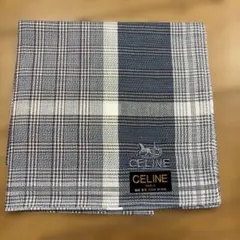 未使用 CELINE メンズ ハンカチ グレーのサムネイル