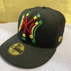 New Era 59FIFTY ヤンキースラスタ刺繍キャップ　Wool 100%のサムネイル