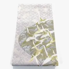 帯8504 ●友禅作家 千地泰弘 正絹 落款 スリーシーズン 六通 袋帯 辻ヶ花 帯8504 ○友禅作家 千地泰弘 正絹 落款 スリーシーズン 六通 袋帯 辻ヶ