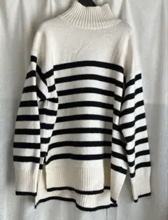 H&M ボーダーニット