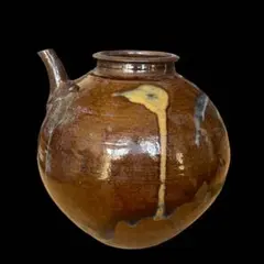 古備前　桃山時代　四耳壺　葉茶壺　大壺　特大　41cm 　Lf6441 古備前 桃山時代 四耳壺 葉茶壺 大壺 特大 41cm Lf6441 - メルカリ
