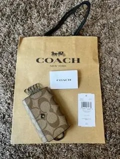 coach コーチ　キーケース 新品・未使用　袋付