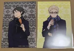 ハイキュー はふはふ POP UP SHOP ポストカード　月島蛍　山口忠