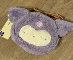 サンリオ　クロミ　ファー　フェイス型ポシェット　ポーチ