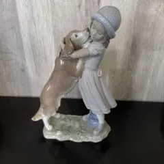 最終値下げ•限定生産•FRIENDS大道寺光弘 ブロンズ像 犬と少女 美術品 最終値下げ•限定生産•FRIENDS大道寺光弘 ブロンズ像 犬と少女 美術品