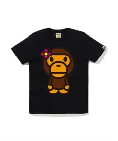 エイプ レディース Tシャツ ブラック S BIG BABY LISA TEEのサムネイル