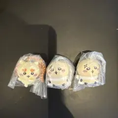 ちいかわ マスコット付きビスケット シーサー ラッコ 3点セット