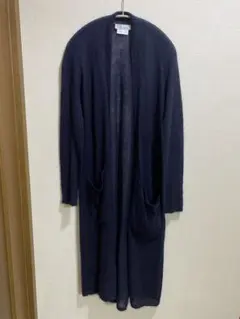 Maxmara マックスマーラ ネイビー ロングカーディガン