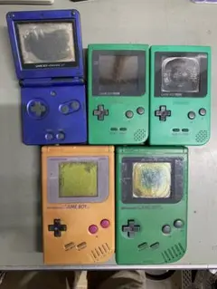 し*ち様 ゲームボーイ各世代本体5台セットジャンク