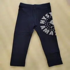 ヒスミニ　パンツ　レギンス　黒