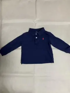 Ralph Lauren ネイビー 長袖ポロシャツ 90