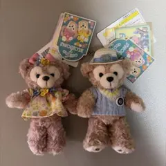 ダッフィー シェリーメイ 2点セット 春 BLOSSOMSタグ付き 未使用