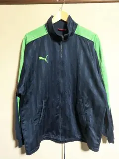 Puma ジャージ ネイビー/グリーン