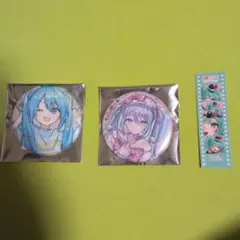 初音ミク　39culture 2025　大き目ホログラム缶バッジ　特典付き
