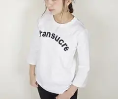 アピースオブライブラリー7分袖両面ロゴTシャツ
