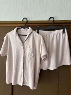 【UNIQLO】PEANUTS ルームウェア AIRismピンク Lサイズのサムネイル