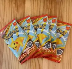 ポケモンカード　マクドナルド プロモ　ハッピーセット　5パック