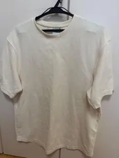 ZARA ワッフルTシャツ 半袖 アイボリー Mサイズ メンズ