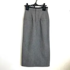 Apuweiser-riche サス付ハイウエストタイトスカート