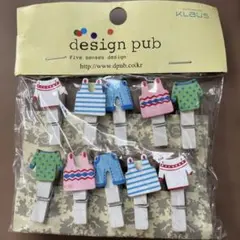 クリップ 10個セット　洗濯物ガーランド　未使用・未開封