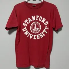Oxford University 赤 Tシャツ ダメージTシャツ - メルカリ