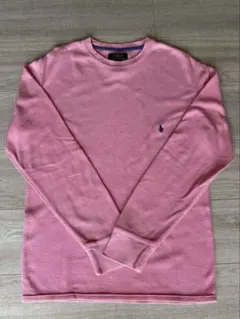 Polo Ralph Lauren ワッフル 長袖 ピンク Sのサムネイル