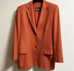 ジャケット　ヘルノ　Herno シルクカシミヤ　ツイードジャケットのサムネイル