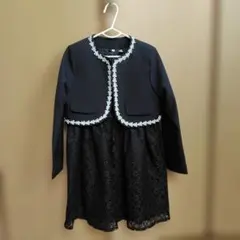 西松屋 キッズ フォーマル ボレロ＆レース 원피스 セット 120cm