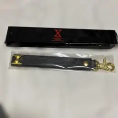40. X JAPAN レザーキーホルダー