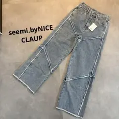 seemi.byNICECLAUPワイドデニムパンツのサムネイル
