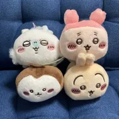 ちいかわねそべりマスコット 4種セット