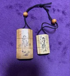 印籠 根付 セット竹鳥図 提物⁠ AntiqueInroNetsukeSet⁠ - メルカリ