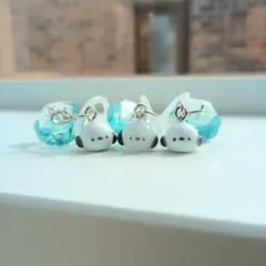 シマエナガ　アンブレラマーカー　チャーム　3点セット