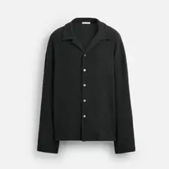ZARA リラックスフィットテクスチャーシャツ　Mのサムネイル