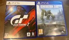 Gran Turismo 7 & Generation Zero 中古 セット