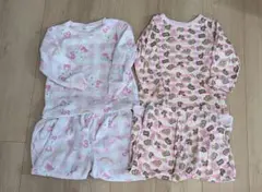 パジャマまとめ売り　ハローキティ パジャマ　まとめ売り 100cm