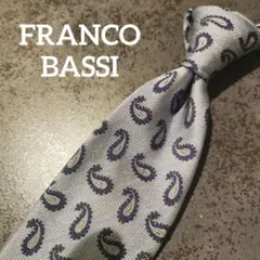 未使用 イタリア フランコバッシ カシミヤ+ウール ブラウン×ベージュ bassi020005gry1.jpg