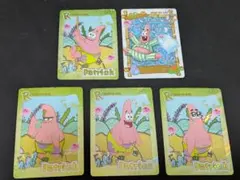 スポンジボブ トレカ パトリック 5枚