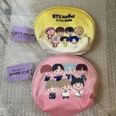 BTS Island in the SEOM ポーチ未使用　2個セット　しまむら