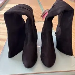 冬物セール！！黒のスエードニーハイブーツ　26.5cm