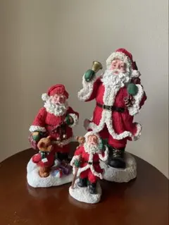 サンタクロース フィギュア 6体セット 【クリスマス】訳あり　リスの右耳なかった サンタクロース フィギュア 6体セット 【クリスマス】訳あり リスの右